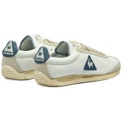 Le Coq Sportif Quartz Vintage Marshmallow - Baskets Homme Blanc - Chaussures Moins Cher